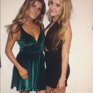 Velvet Green Urban Outfitters dress